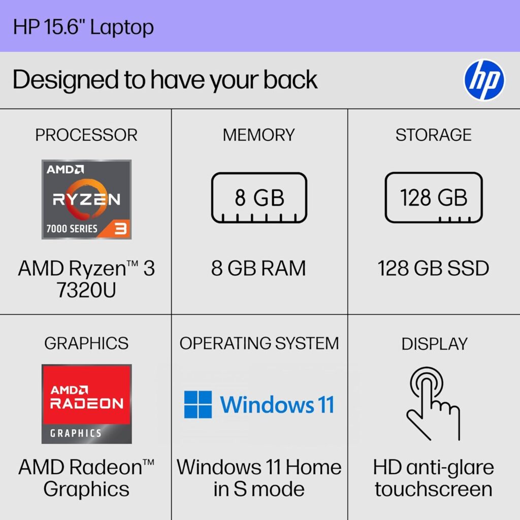 HP Touchscreen Laptop